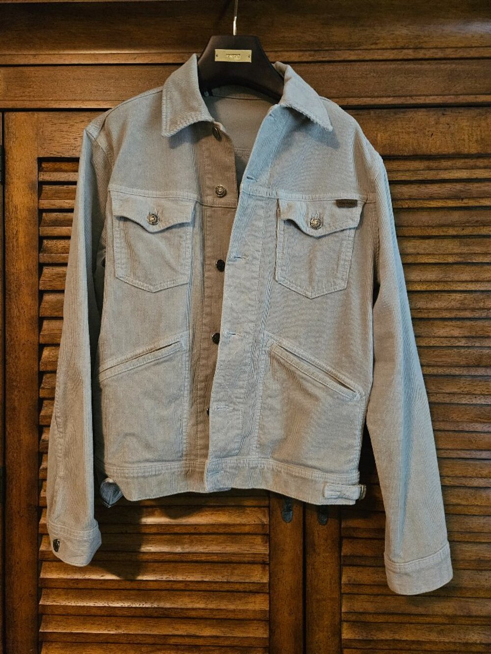 TOM FORD WESTERN JACKET CORDUROY MENS